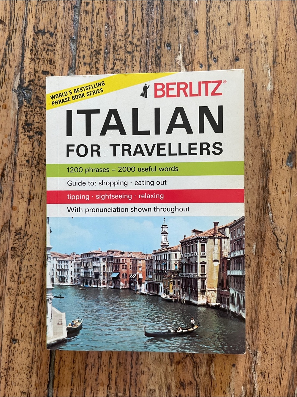 Berlitz Italian for Travellers Phrase Book/ Language Travel Guide
